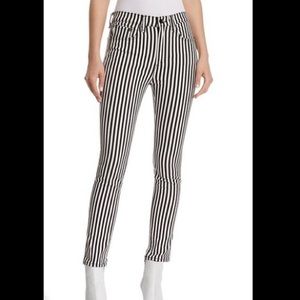 Rag & Bone B&W Striped Jeans